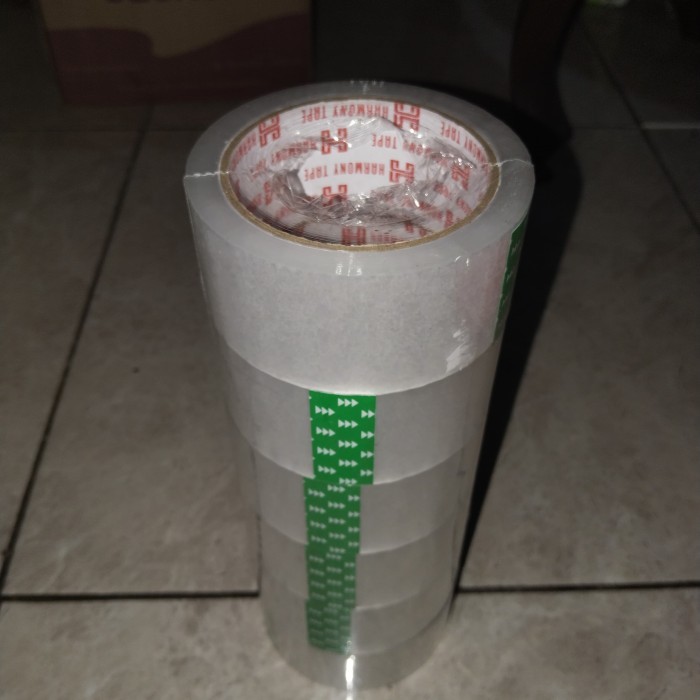 

Lakban bening harmony 100yard/harmony tape 100yard