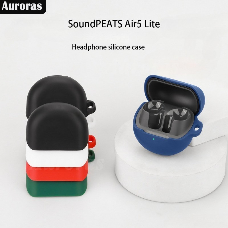 Untuk SoundPeats Air5 Lite Case Wireless Bluetooth Headset Charging Box Protector Cover Liquid Soft 