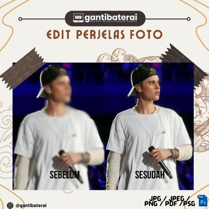 Edit Foto | Cetak Pas Foto | edit background | edit baju jas kemeja - Edit Background, Softcopy