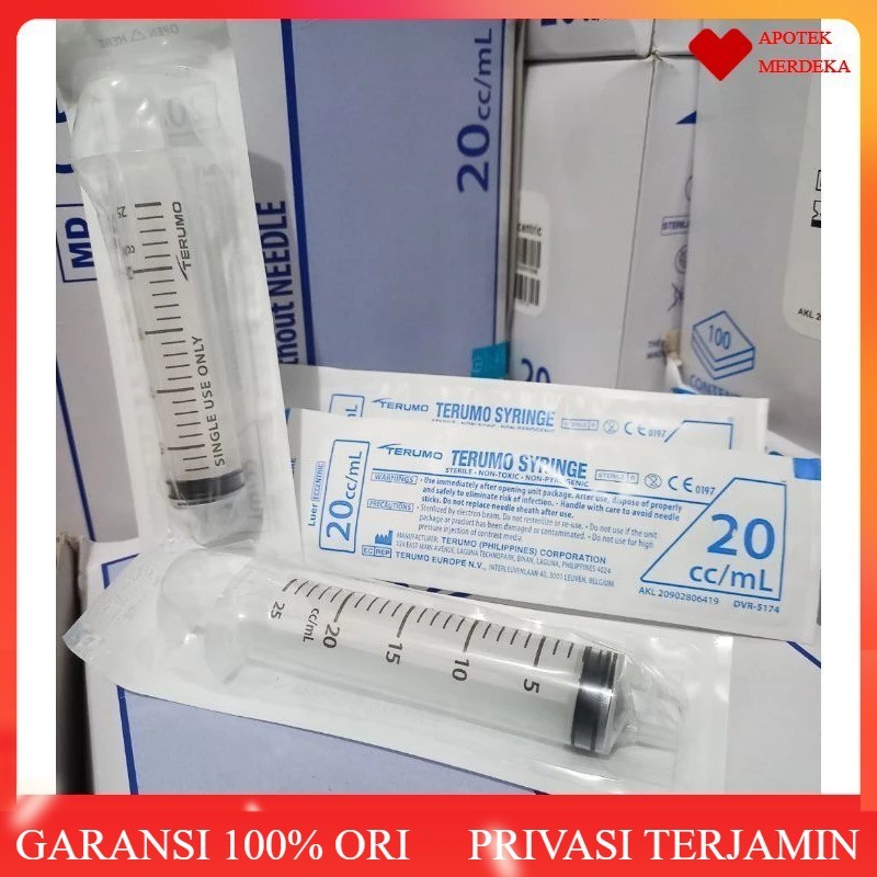 spuit jarum suntik 20 ml / spuid 20 cc