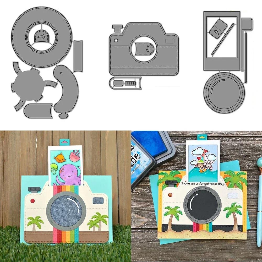 

Magic iris Camera add-on Metal Cutting Dies Embossing Diecut 2025 Hot For DIY Card Making Scrapbooking Crafting Supplies