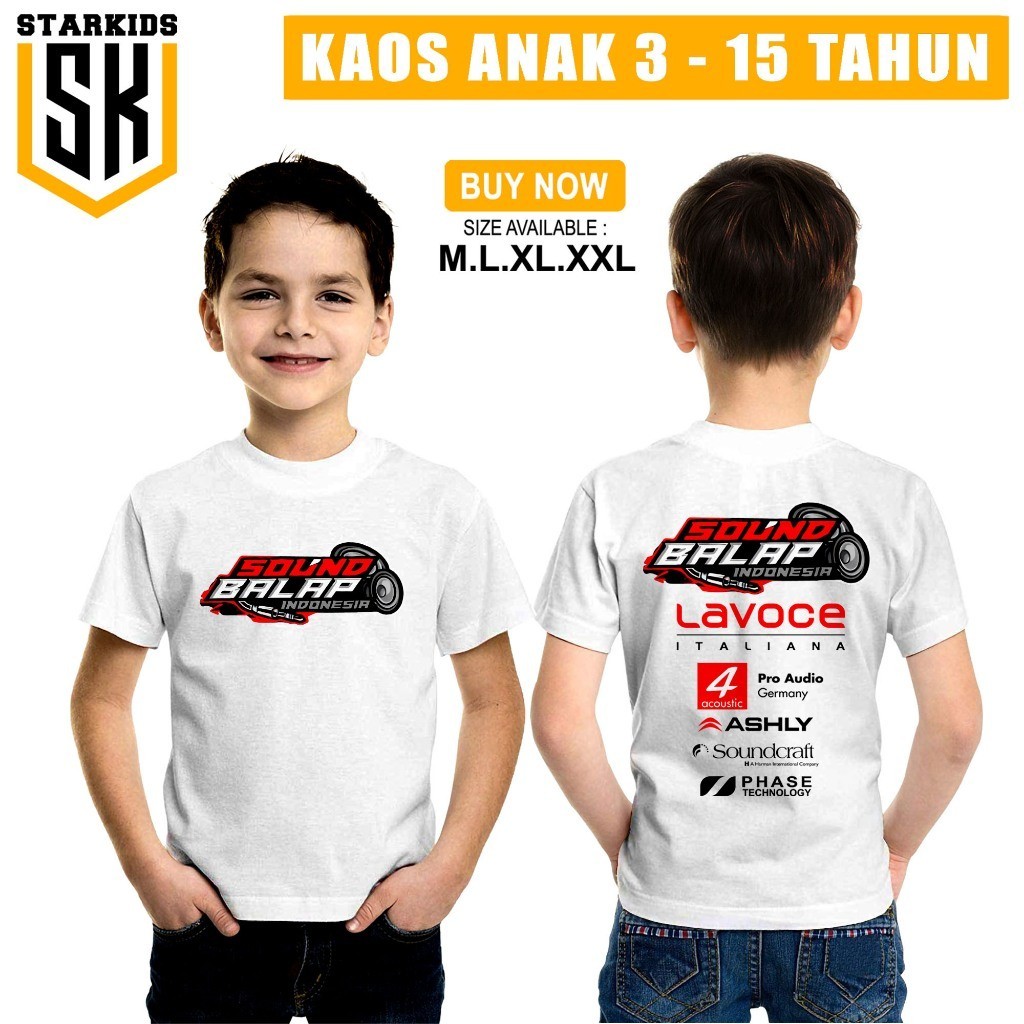 Kaos Anak Sound Balap Indonesia Horeg Salam Geler Kaos Sound System Audio Kaos Distro Anak Cowok