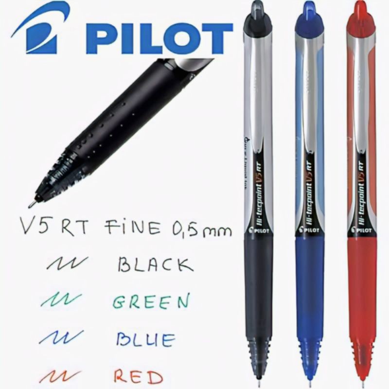 

PILOT Hitec Point 0.5/0.7 Hi-tecpoint BXRT-V5/7 Retractable Made In Japan