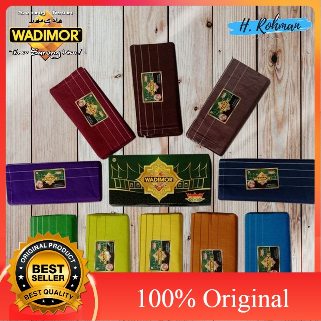 Sarung Polos Wadimor Aneka Warna Ukuran Dewasa