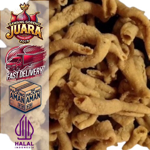 

COD KERIPIK USUS BBQ 250g Keripik Usus Crispy Usus Kering Usus Crispy Kriuk Cemilan Terlaris