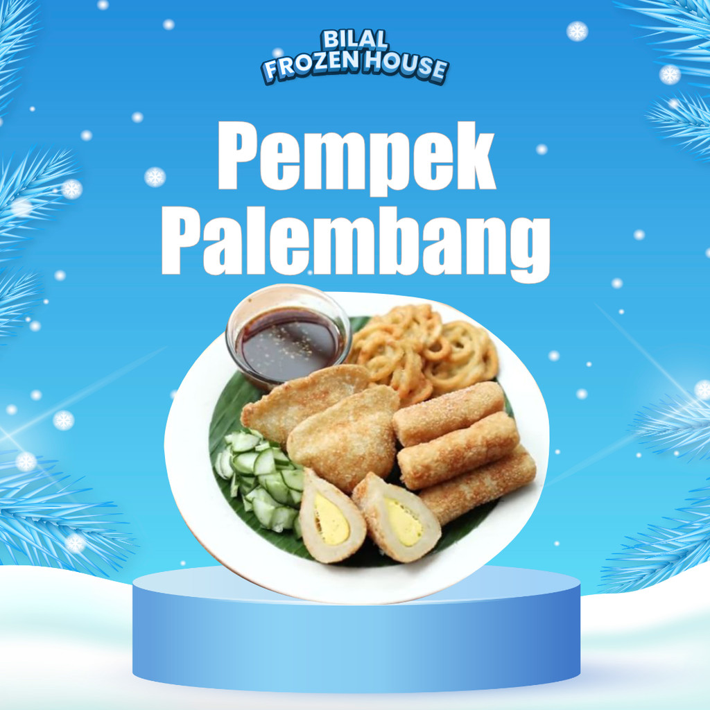 

Aufa's Kitchen Pempek Palembang Mini Isi 10 (±220gr)