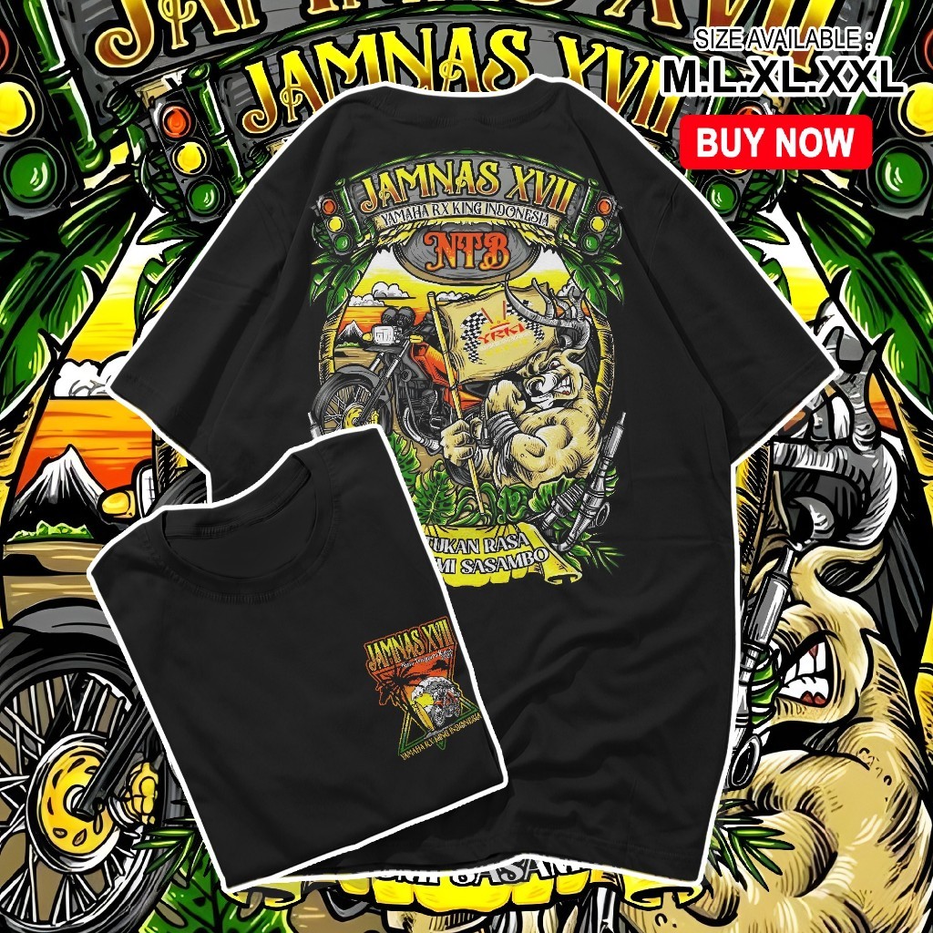 MODERNSTORE88 kaos Jamnas Yrki 17 NTB.,Marchandise Resmi YRKI