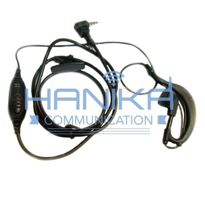 DJ97 Earmic Karet HT Yaesu VX1 VX2 VX3 VX5 Baru Handsfree Earpiece