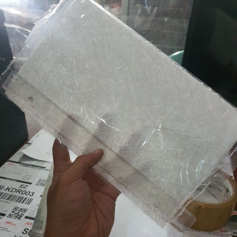 MEMBRAN SERAT FIBER PELAPIS ANTI BOCOR TAMBAL ATAP PLAFON  KEMASAN LEMBARAN 1LEMBAR