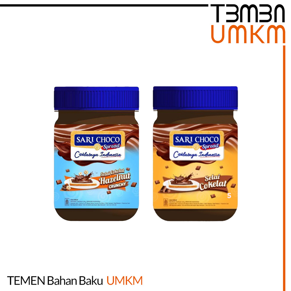 

Sari Choco Paste 150gr - Choco & Hazelnut Spread Lezat dan Lembut