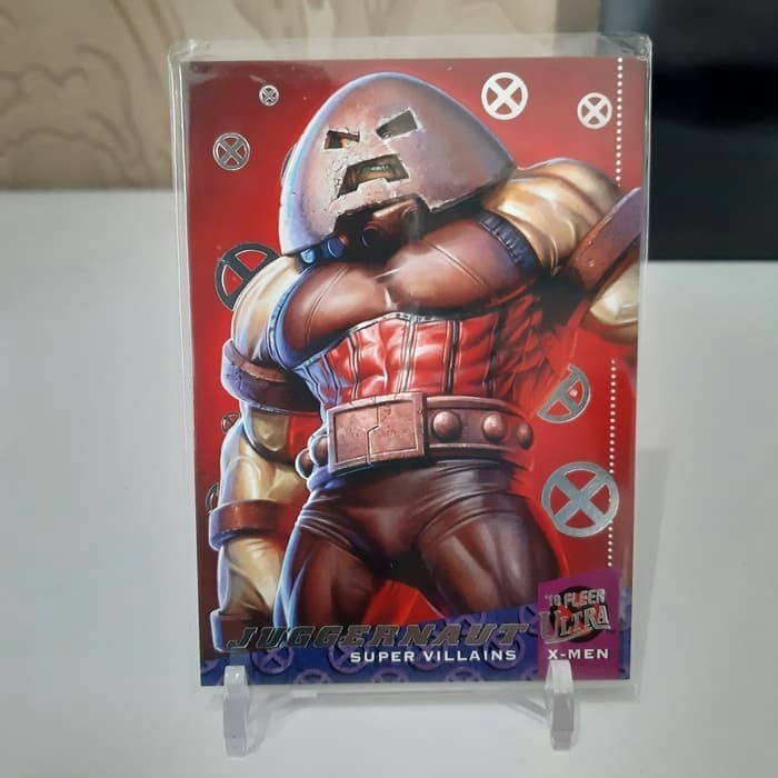 KY562 Original Kartu Marvel Fleer Ultra X-Men - JUGGERNAUT - VERY RARE