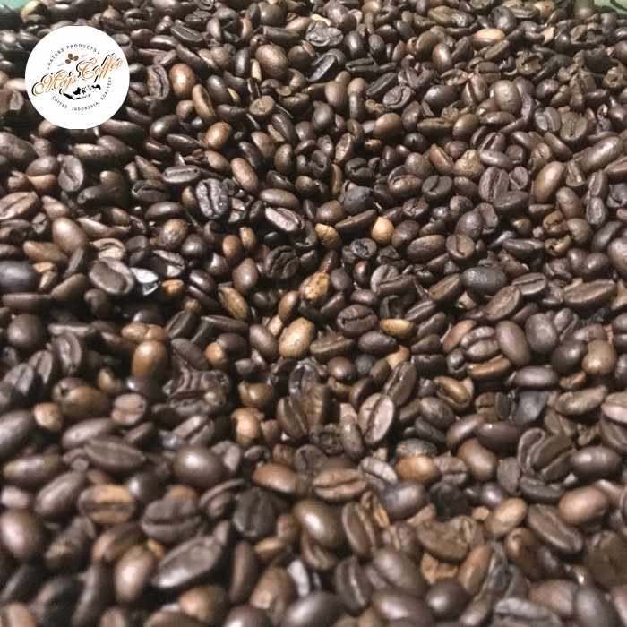

biji kopi Arabika & robusta 1 kg - 500 gram, Biji