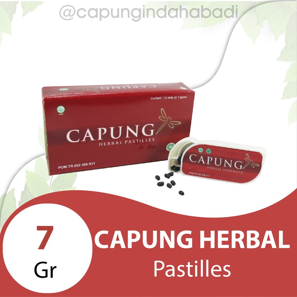 

Capung Herbal Pastilles