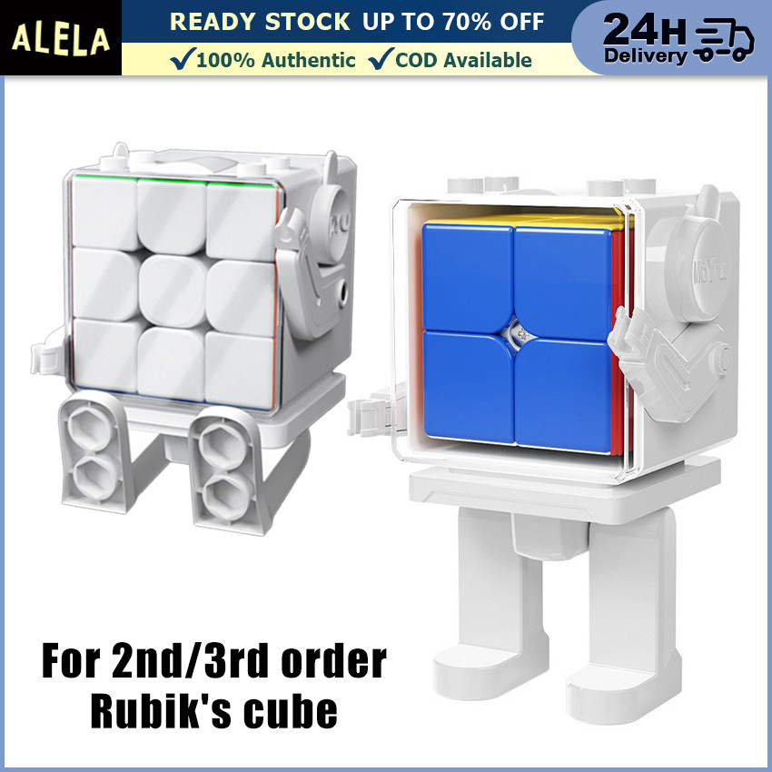 Robot Case For Cube 3x3 Tempat Dudukan Kube Puzzle Robot Figure Case