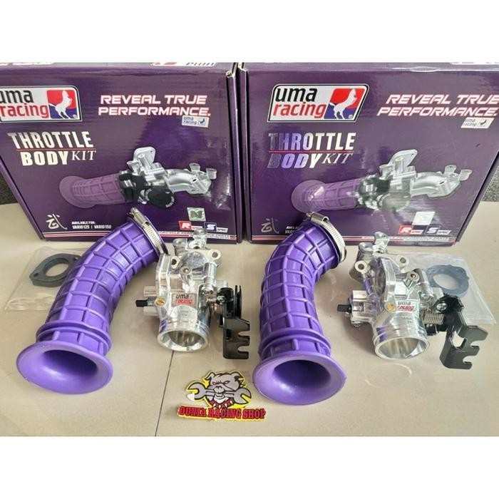 THROTTLE Body TB UMA racing Vario 125 Vario 150 32MM 34MM + Banana Velocity Original Uma racing - TB