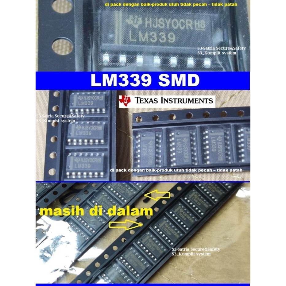 LM339 SMD  14kaki LM 339 smd 14pin kaki 14 P pin lm339 LM339SMD SOP14 Texas Instrumen LM339DR Quad S