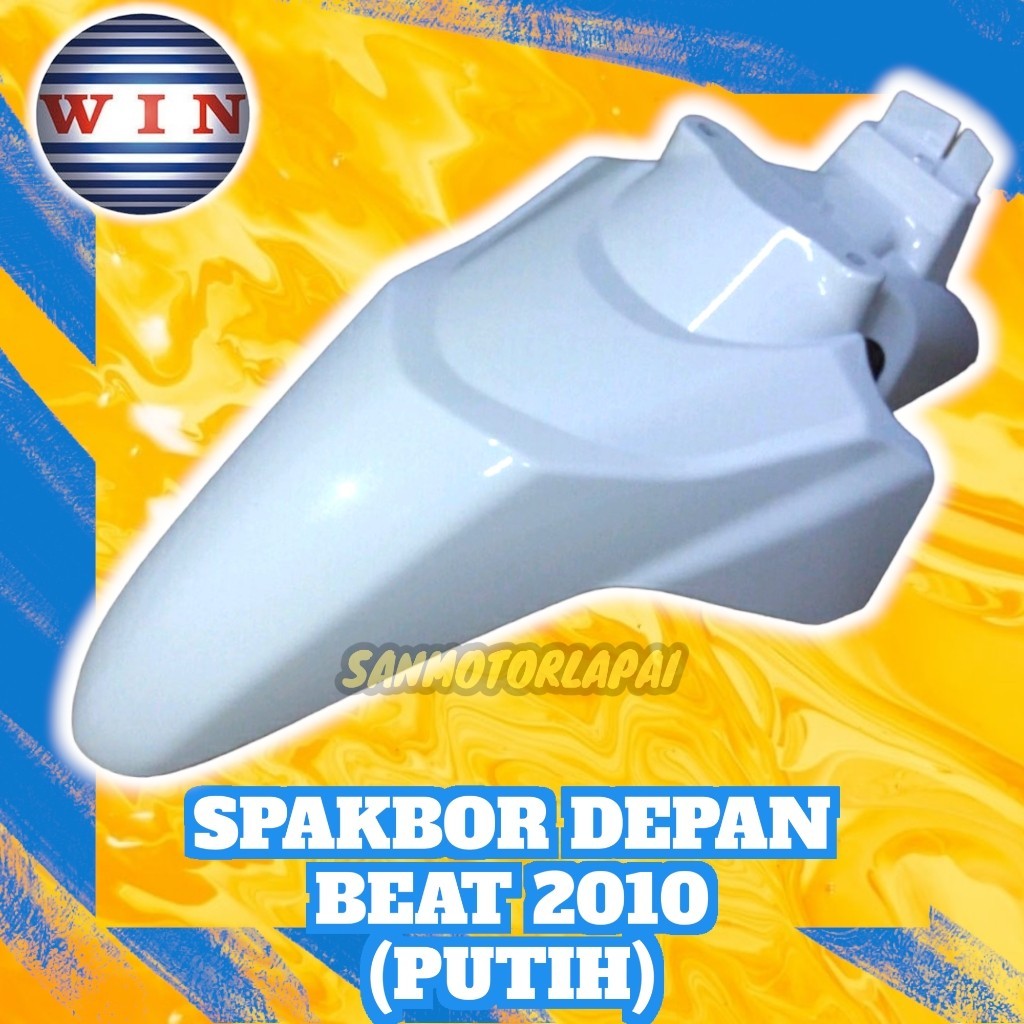 Spakbor Depan Beat 2010 Putih