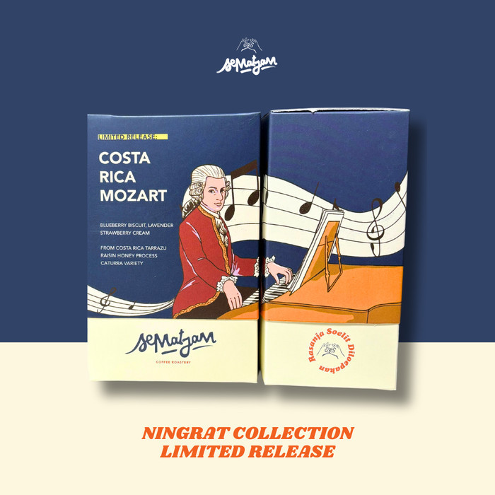 

Costa Rica Mozart Raisin Honey - Sematjam Coffee Roastery - 100g, Biji Kopi