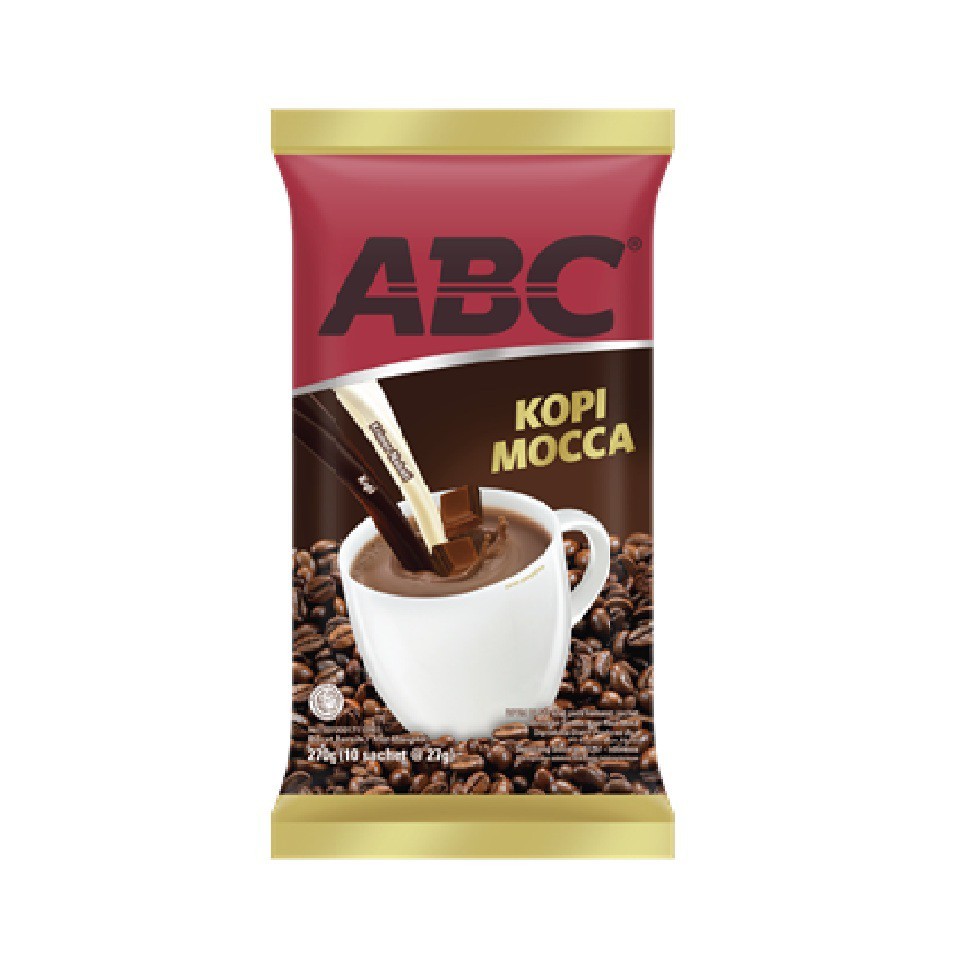 

Kopi ABC Mocca Isi 10 Sachet x 27 gr
