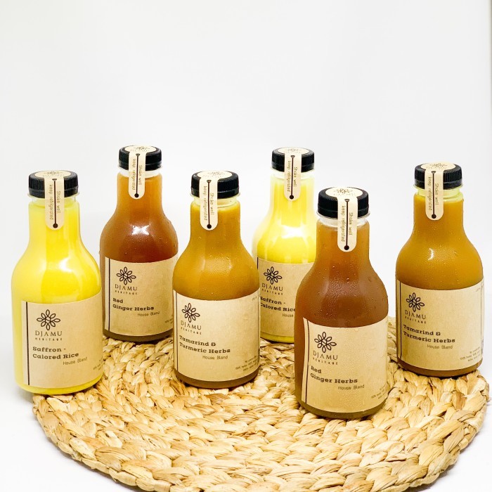 

Djamu Heritage Trio Package /Minuman Jamu Tradisional 3 rasa - T&T - RG - SCR