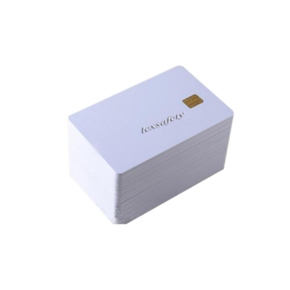 

Free shipping 100pcs PVC Card Sle 4442 Plastic Cards ISO PVC Credit Cards