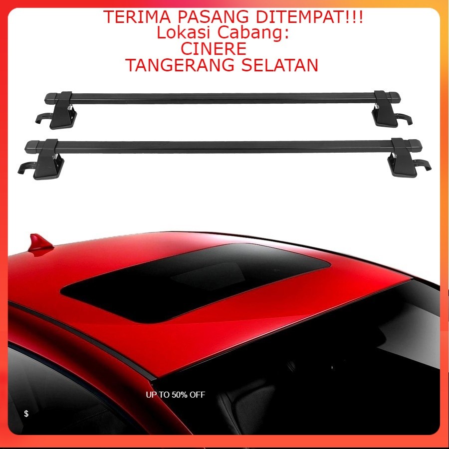 Crossbar universal jepit body mobil cross bar jepit body mobil