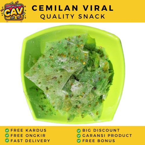 

CAV KERIPIK KACA PEDES CABE IJO 1Kg Keripik Kaca Cabe Ijo Keripik Kaca Pedes Daun Jeruk Kripca