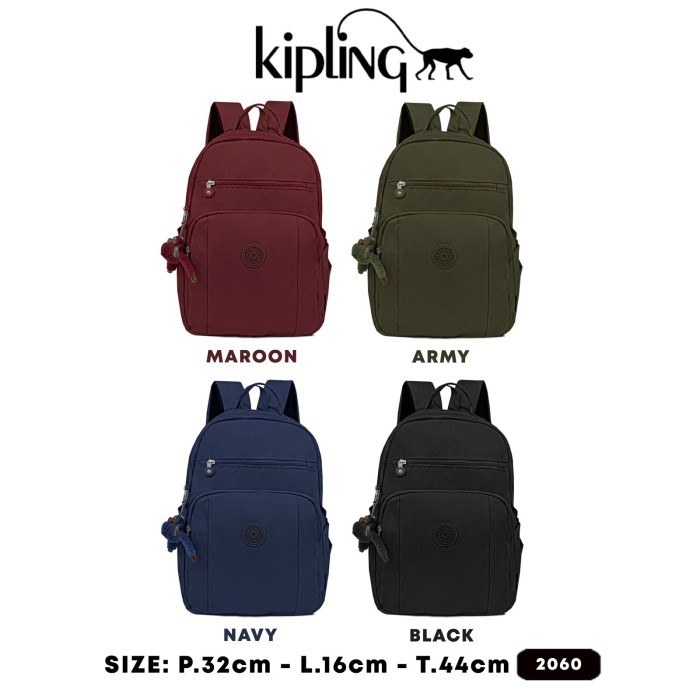 Tas Ransel Kipling Ukuran Besar - Tas Laptop Backpack Sekolah #2060