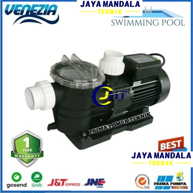 MESIN POMPA AIR KOLAM RENANG 1 HP VENEZIA - POMPA KOLAM RENANG 1 HP