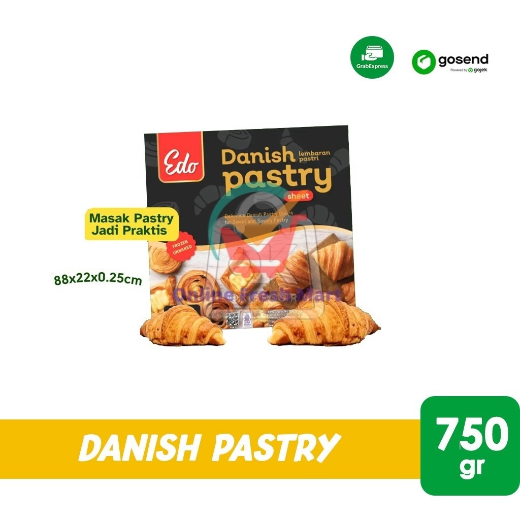 

Edo Danish Pastry 750gr (KHUSUS INSTANT) - Online Fresh Mart Denpasar