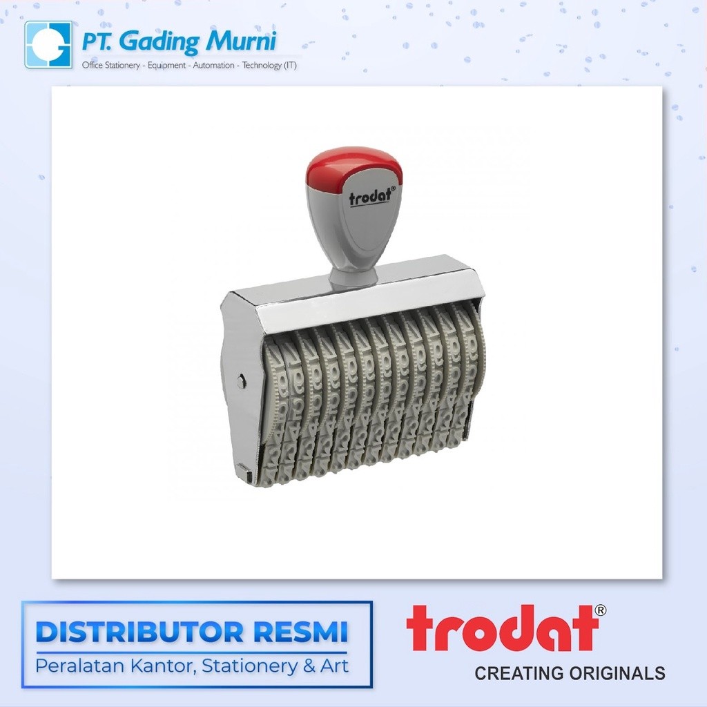 

TRODAT STEMPEL 15912 9mm 12 digit