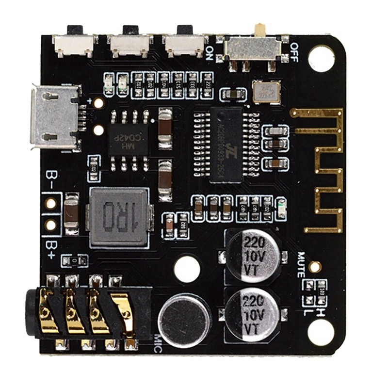 BT5.0 PRO Audio Module Decoder Board With Mic Lossless Car Speaker Audio Amplifier Board DIY Audio R