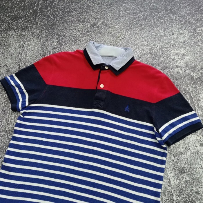 Kaos polo shirt pria Bean pole