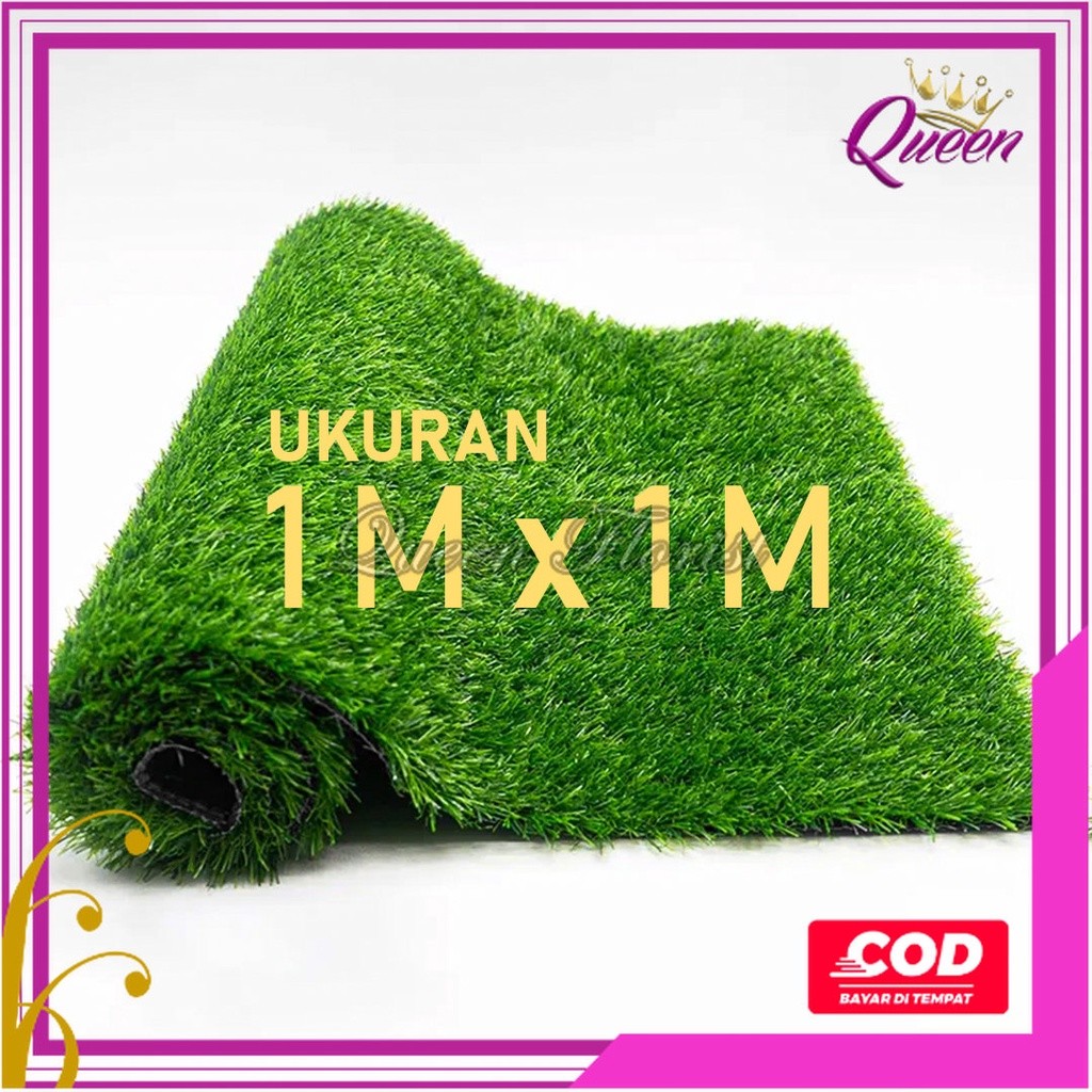 Karpet Rumput Sintetis Swiss Rumput Hijau Artificial, Dekorasi Taman, Import Murah Berkualitas, Rump