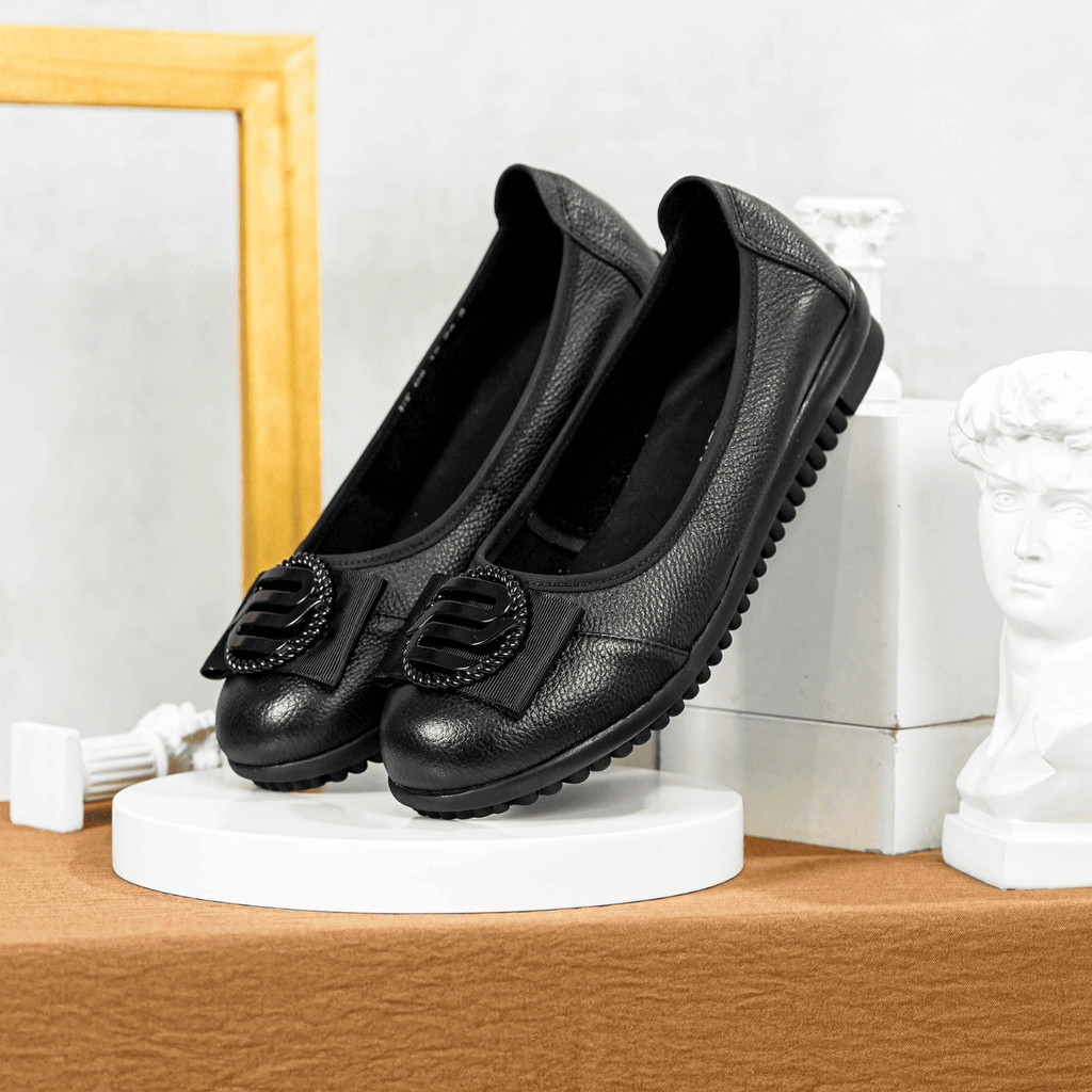 Pollux Monday Wpomt 08 Flat Shoes Pantofel Wanita | Sepatu Kerja Wanita | Sepatu Kantor