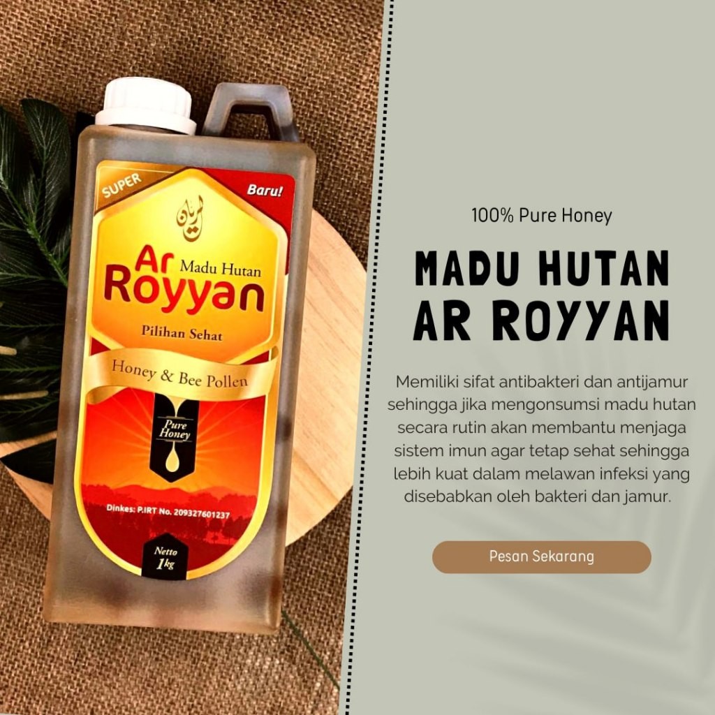 

Ar Royyan Madu Hutan Super 1 Kg