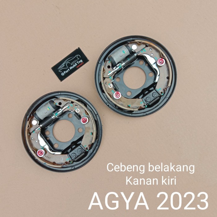 Plate Piringan Kampas Rem Cebeng Belakang Rear Toyota Agya Ayla Tahun 2023up RH/LH