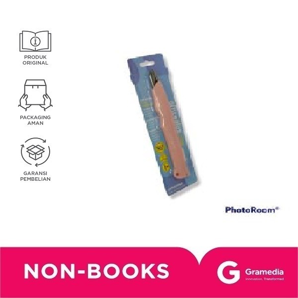 

Office-P Cutter Comfort Grip Plastic 9Mm 30Dgr Op-C016 Pink