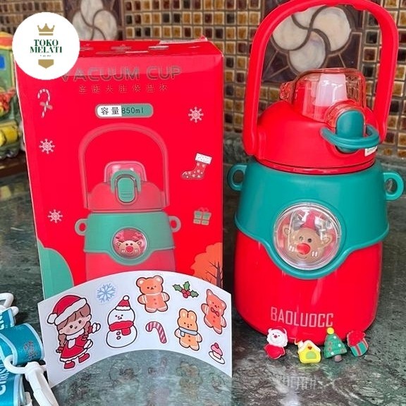 

CHRISTMAS HAMPERS 2 MANGKOK+SUMPIT GIFT SET BOX BOWL NATAL KADO PARCEL - SET E (THERMOS)