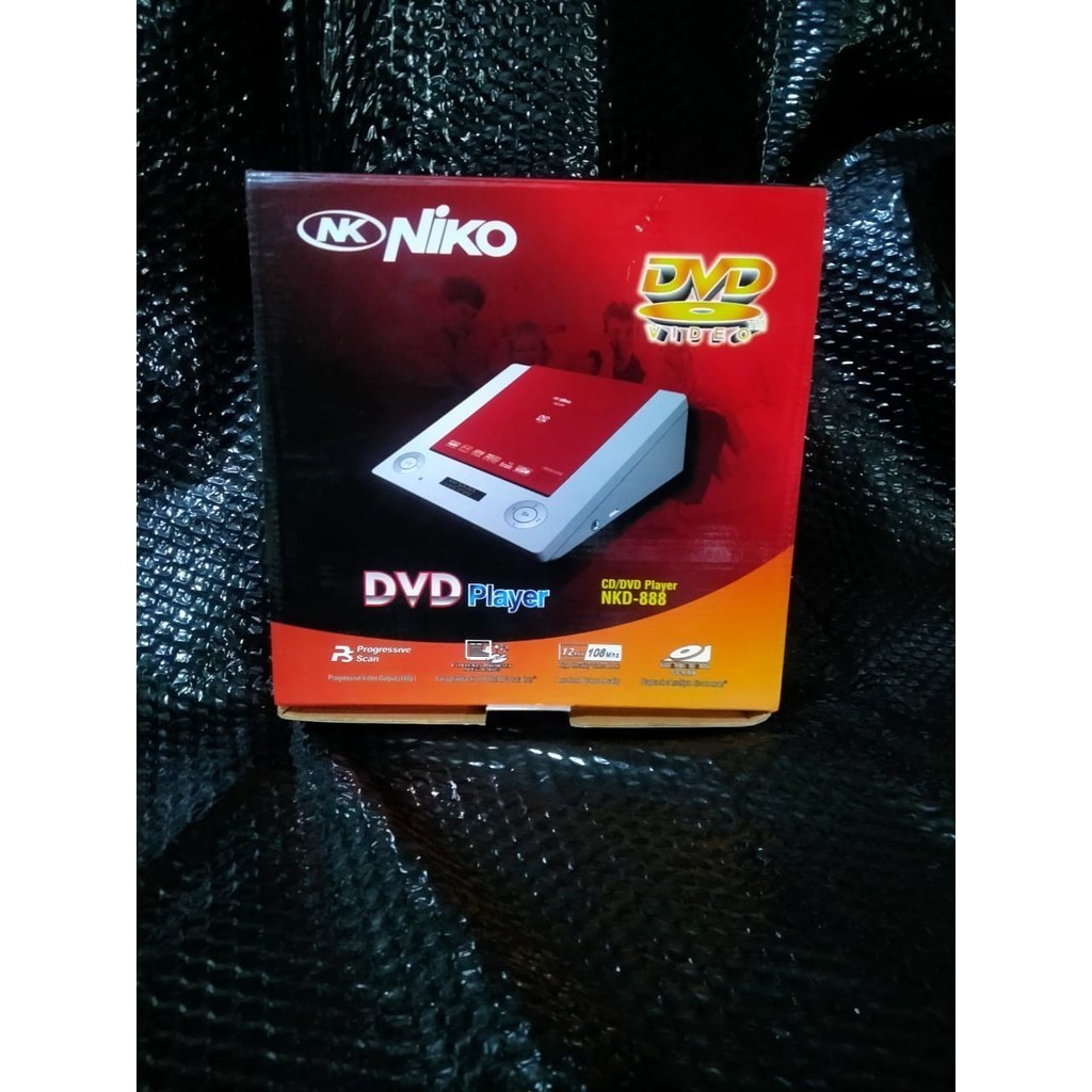 VCD Dvd player / Pemutar kaset CD /  Dvd Player Niko Nk 188  / Dvd MP4 player / DVD Player