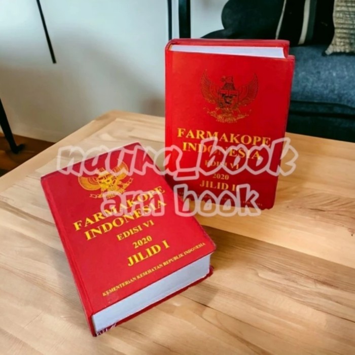 farmakope Indonesia edisi 6 jilid 1,2 - softcover