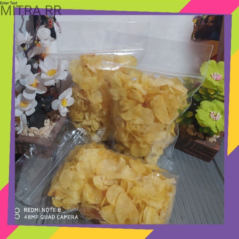 

Keripik kentang ORI homemade 100gr