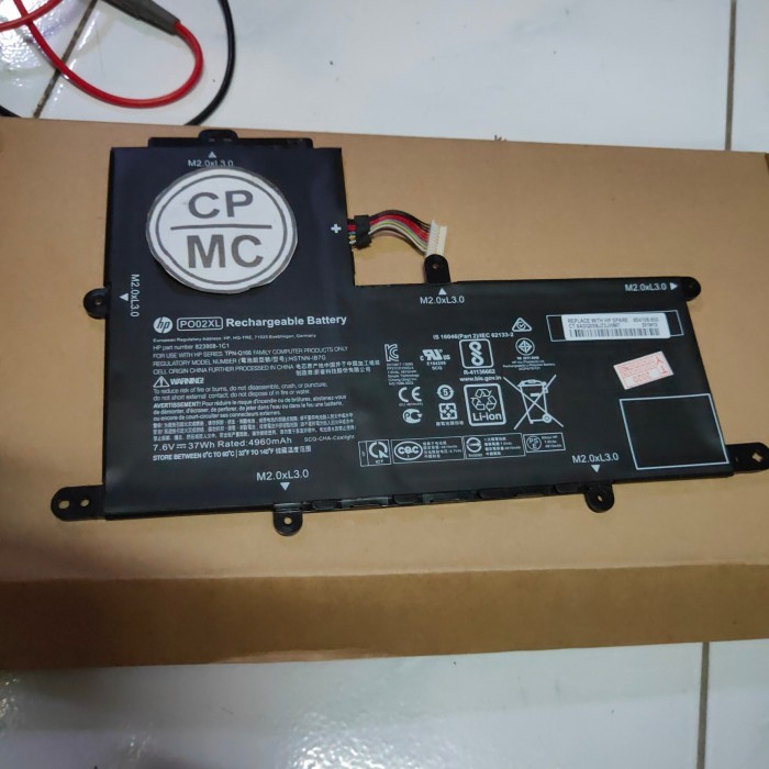 Baterai HP Stream 11-R PO02XL