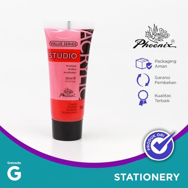 

Phoenix Cat.Acry 20Ml 302 Scarlet Lake