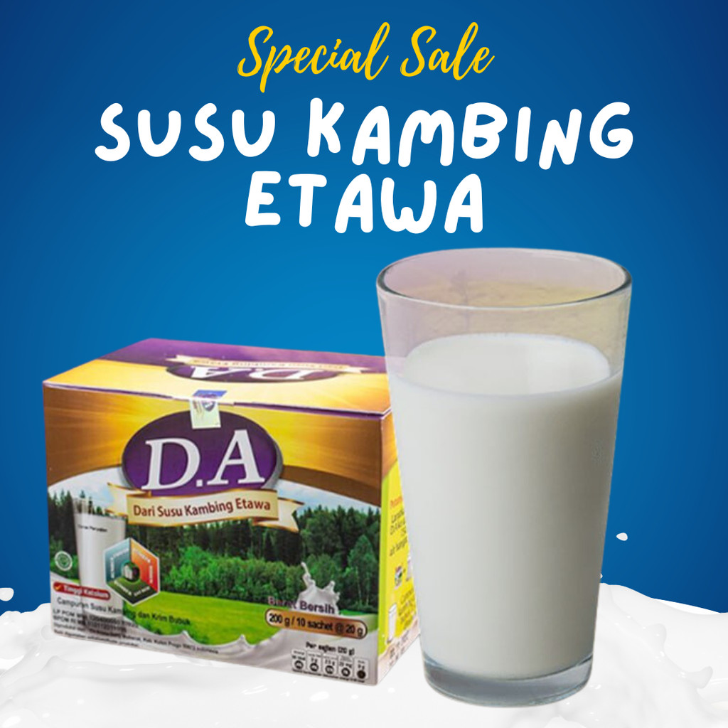 

Susu Kambing Etawa Kemasan sachet