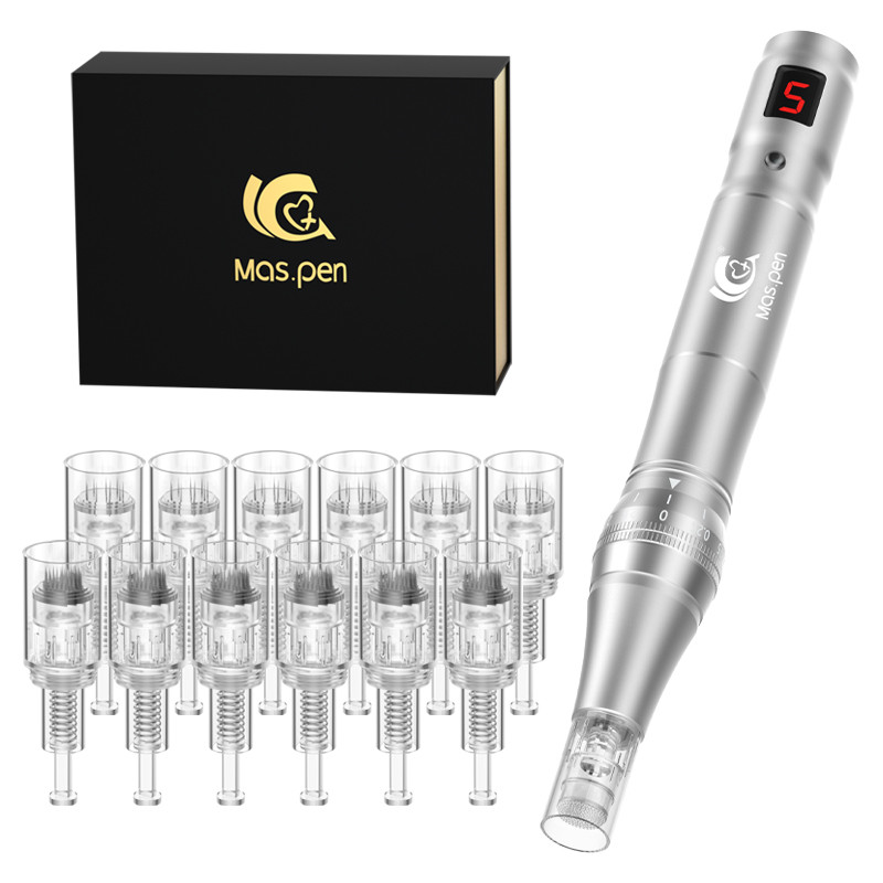 Wireless Derma Pen Electric Microneedling Professional SKincare Pen  Derma Stamp Therapy Cosmetics E