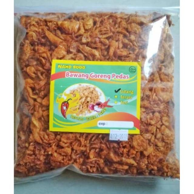 

Bawang Goreng Pedas Udang 500 gram