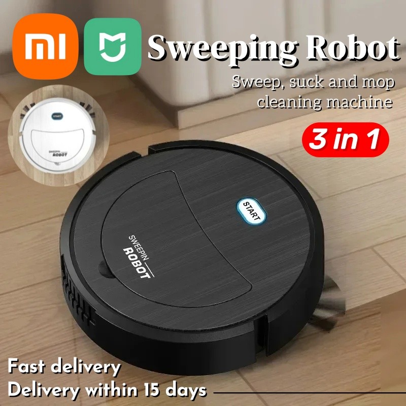 

Xiaomi Smart Sweeping Robot Home Rechargeable Sweeping Robot 3-in-1 Sweeping Suction Mopping Integrated Vacuum Cleaner Mop