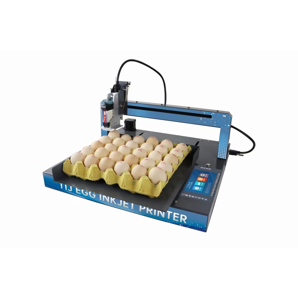 WEILIJET XY Axis Inkjet Printer Egg Tray Production Date QR Code Printer