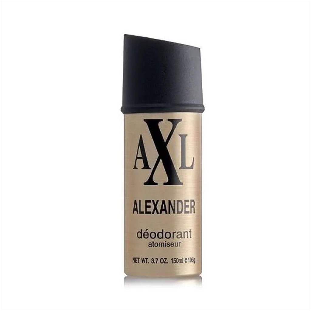 [WMHOUSE] AXL Alexander deodorant body man  - extra lasting - natural spray parfum GOLD 150ml